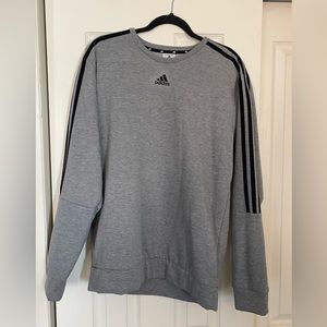 Men’s Adidas Grey Crewneck - Size Medium